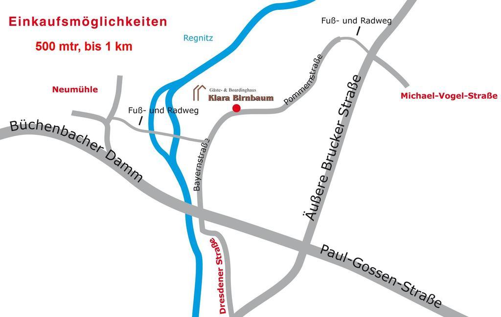 Hotel Klara Birnbaum Erlangen Eksteriør bilde